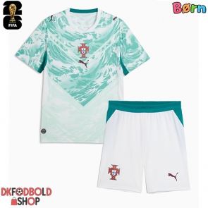 Portugal Udebanesæt Børn VM 2026 Kort ærmer (+ korte bukser)